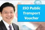Check How to Claim Your $50 Public Transport Voucher in 2025